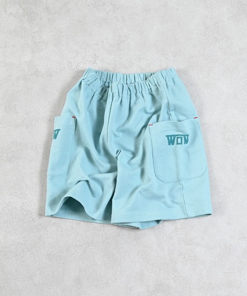LSP WOW（エルエスピーワオ）の「【LSP WOW!】両面ミニ裏毛ハーフパンツ（その他パンツ・キッズ・カーキ/ブラック/ライトブルー/ブルー/ライトグレー/レッド/グレー系1/パープル/ブルー系1/オレンジ系1・80/90/100/110/120/130）」の6枚目の写真