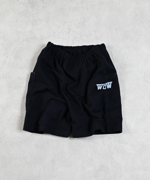 LSP WOW（エルエスピーワオ）の「【LSP WOW!】両面ミニ裏毛ハーフパンツ（その他パンツ・キッズ・カーキ/ブラック/ライトブルー/ブルー/ライトグレー/レッド/グレー系1/パープル/ブルー系1/オレンジ系1・80/90/100/110/120/130）」の11枚目の写真