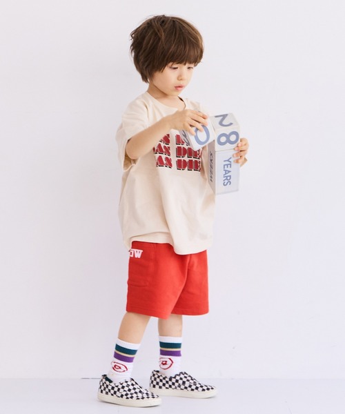 LSP WOW（エルエスピーワオ）の「【LSP WOW!】両面ミニ裏毛ハーフパンツ（その他パンツ・キッズ・カーキ/ブラック/ライトブルー/ブルー/ライトグレー/レッド/グレー系1/パープル/ブルー系1/オレンジ系1・80/90/100/110/120/130）」の17枚目の写真