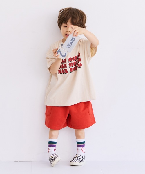 LSP WOW（エルエスピーワオ）の「【LSP WOW!】両面ミニ裏毛ハーフパンツ（その他パンツ・キッズ・カーキ/ブラック/ライトブルー/ブルー/ライトグレー/レッド/グレー系1/パープル/ブルー系1/オレンジ系1・80/90/100/110/120/130）」の19枚目の写真