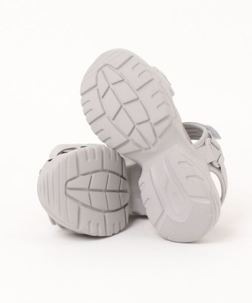 HEAL ME（ヒールミー）の「heal me ヒールミー レディース 厚底スポーティーサンダル ボリュームソール プラットフォーム 225209（サンダル・レディース・ブラック/グレー/ピンク/ベージュ・S/M/L/LL）」の6枚目の写真