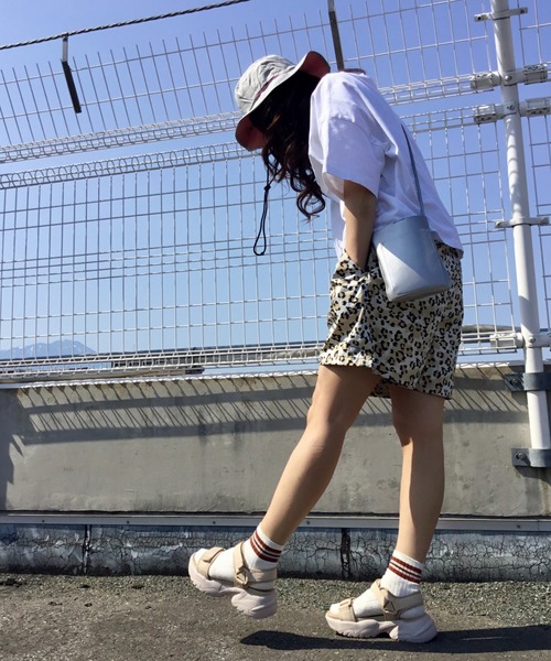 HEAL ME（ヒールミー）の「heal me ヒールミー レディース 厚底スポーティーサンダル ボリュームソール プラットフォーム 225209（サンダル・レディース・ブラック/グレー/ピンク/ベージュ・S/M/L/LL）」の8枚目の写真