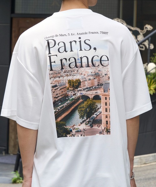セール】【MAISON CLUB】Over Size Dry Tee CITY SERIES ~PARIS