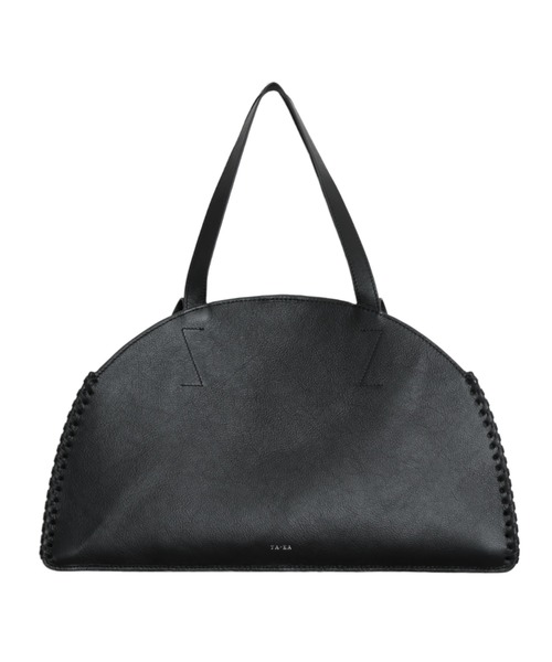 YArKA（ヤーカ）の「【YArKA/ヤーカ】real leather lace up boston bag [lumm] / リアルレザーレースアップデザインボストンバッグ（ボストンバッグ・レディース・ブラック・FREE）」の5枚目の写真