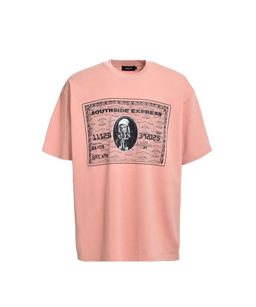 BREATH(ブレス)の「BLACK CARD TEE(Tシャツ/カットソー・メンズ・ブラウン/グレー/ベビーピンク/ブラック/ホワイト・SMALL/MEDIUM/LARGE/X-LARGE)」の5枚目の写真