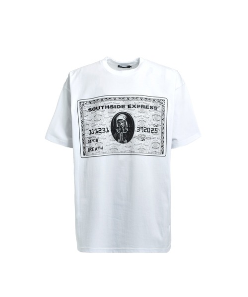 BREATH(ブレス)の「BLACK CARD TEE(Tシャツ/カットソー・メンズ・ブラウン/グレー/ベビーピンク/ブラック/ホワイト・SMALL/MEDIUM/LARGE/X-LARGE)」の2枚目の写真