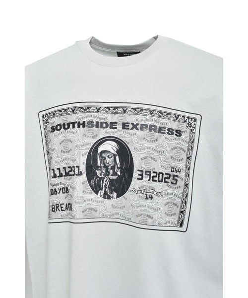 BREATH(ブレス)の「BLACK CARD TEE(Tシャツ/カットソー・メンズ・ブラウン/グレー/ベビーピンク/ブラック/ホワイト・SMALL/MEDIUM/LARGE/X-LARGE)」の7枚目の写真