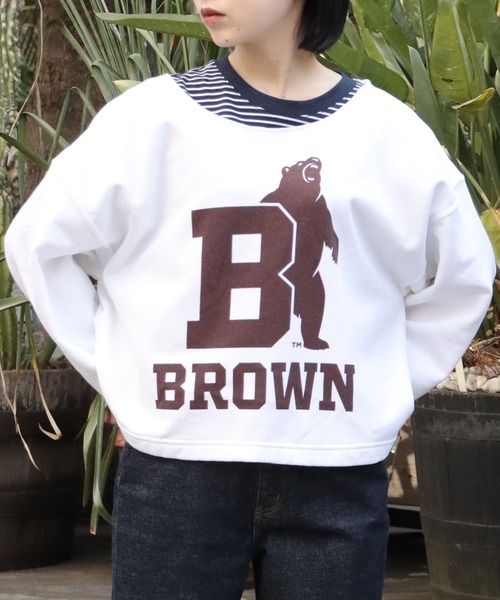 PENNEYS(ぺニーズ)の「PENNEYS/ペニーズ BASQUE PRINTED SWEAT トレーナー ショート丈 クルーネックスウェット(スウェット・メンズ・ブラック/ゴールド/ホワイト/ホワイト系その他/アッシュ・XL/L/XXL)」の3枚目の写真