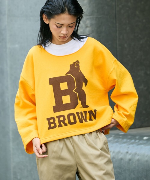 PENNEYS(ぺニーズ)の「PENNEYS/ペニーズ BASQUE PRINTED SWEAT トレーナー ショート丈 クルーネックスウェット(スウェット・メンズ・ブラック/ゴールド/ホワイト/ホワイト系その他/アッシュ・XL/L/XXL)」の5枚目の写真