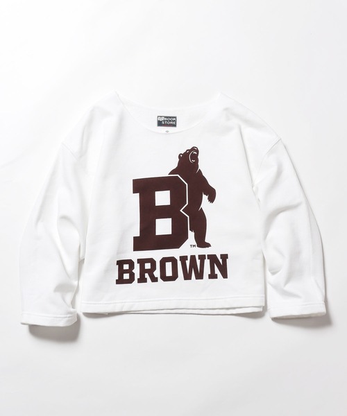 BASQUE PRINTED SWEAT 短版圓領衛衣 大學T