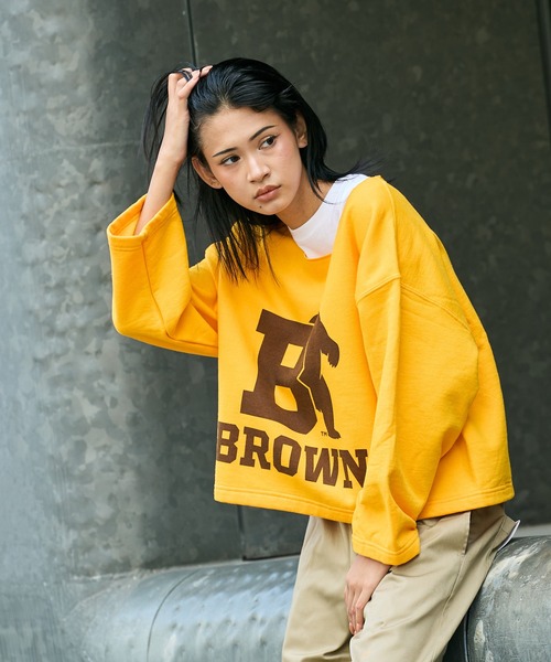 PENNEYS(ぺニーズ)の「PENNEYS/ペニーズ BASQUE PRINTED SWEAT トレーナー ショート丈 クルーネックスウェット(スウェット・メンズ・ブラック/ゴールド/ホワイト/ホワイト系その他/アッシュ・XL/L/XXL)」の10枚目の写真