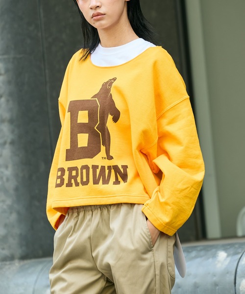 PENNEYS(ぺニーズ)の「PENNEYS/ペニーズ BASQUE PRINTED SWEAT トレーナー ショート丈 クルーネックスウェット(スウェット・メンズ・ブラック/ゴールド/ホワイト/ホワイト系その他/アッシュ・XL/L/XXL)」の15枚目の写真