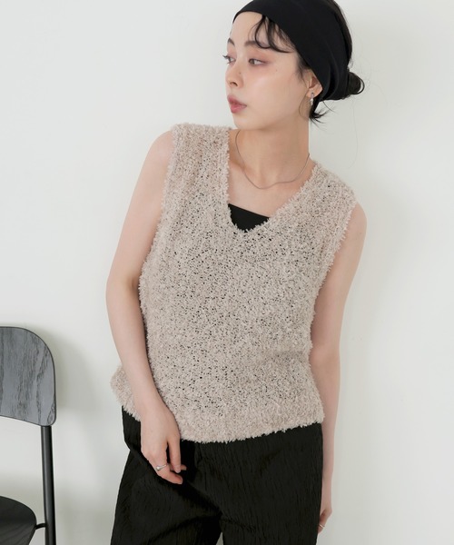 CELINE - セリーヌ 25SS 2ADCK823Y トリオンフVネックセーター
