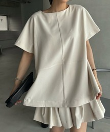 WILLFULLY | pocket design constructive kaftan tops(その他トップス)