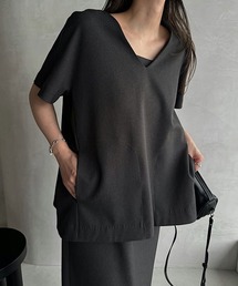 pocket design constructive kaftan tops