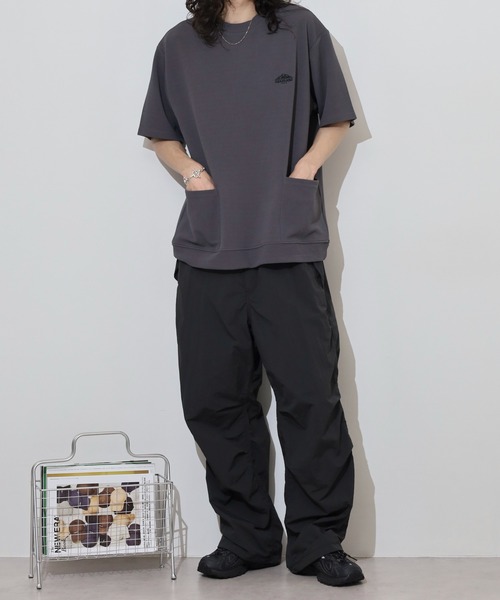 FUNALIVE(ファンアライブ)の「ドライ ダブルポケ ロゴ 半袖 Tシャツ(Tシャツ/カットソー・メンズ・ブラック/チャコールグレー/ネイビー/ホワイト・L/LL/M)」の16枚目の写真