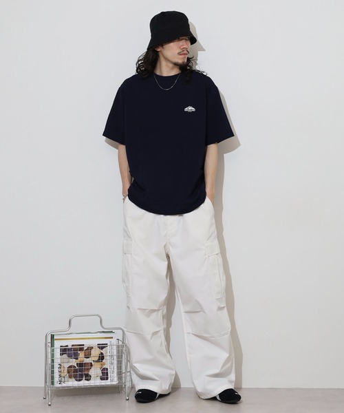 FUNALIVE(ファンアライブ)の「ドライ ダブルポケ ロゴ 半袖 Tシャツ(Tシャツ/カットソー・メンズ・ブラック/チャコールグレー/ネイビー/ホワイト・L/LL/M)」の20枚目の写真