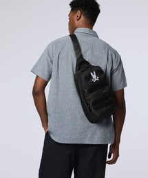 Psycho Bunny（サイコバニー）の「CORDURA fabric スリングバッグ（ショルダーバッグ）」