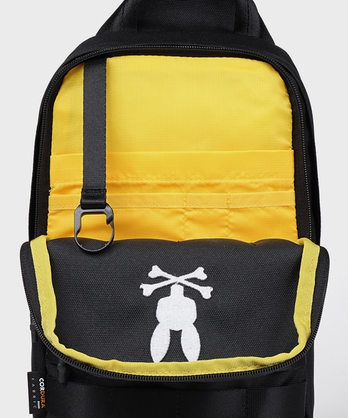 Psycho Bunny（サイコバニー）の「CORDURA fabric スリングバッグ（ショルダーバッグ・メンズ・ブラック・FREE）」の8枚目の写真