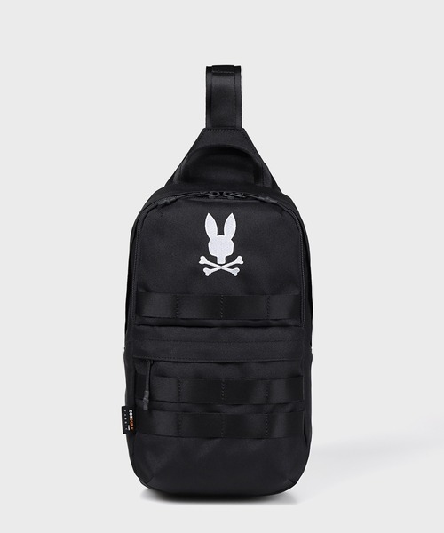 Psycho Bunny（サイコバニー）の「CORDURA fabric スリングバッグ（ショルダーバッグ・メンズ・ブラック・FREE）」の10枚目の写真