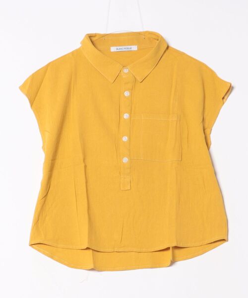 BLANC FICELLE(ブランフィセル)の「フレンチスリーブ シャツ(シャツ/ブラウス・レディース・グリーン/ピンク/イエロー・M/L/XL)」の18枚目の写真