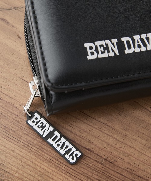 BEN DAVIS(ベンデイビス)の「【BEN DAVIS/ベンデイビス】【手のひらサイズで完結】3つ折り財布 ミニウォレット 独立コインケース 軽い・コンパクト ユニセックス(財布・メンズ・ブラック・FREE)」の2枚目の写真