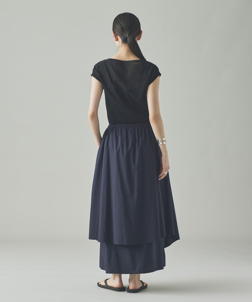 Curensology（カレンソロジー) サテンサロペットスカート サイズフリー Curensology（カレンソロジー）の「Curensology(カレンソロジー