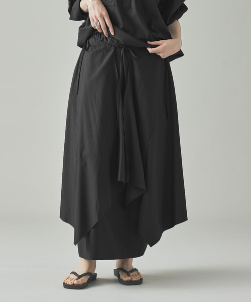Curensology(カレンソロジー)/コットンサテンスカート（スカート