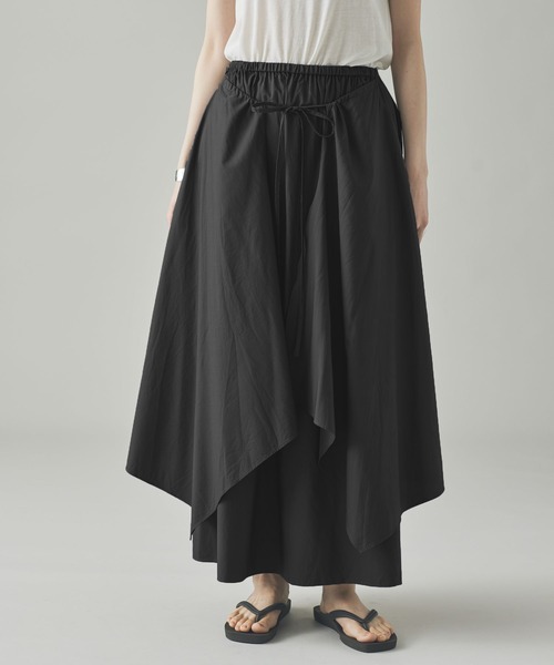 Curensology(カレンソロジー)/コットンサテンスカート（スカート