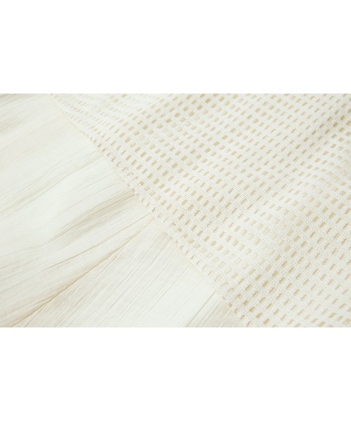 tageechita（タジチタ）の「【tageechita】レイヤードデザイン キャミワンピース（ワンピース・レディース・ライトベージュ・S/M/L）」の19枚目の写真