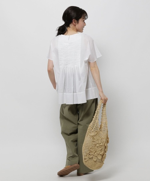 niko and...(ニコアンド)の「モチーフコード刺繍パンツ(その他パンツ・レディース・カーキ/ブラック/キャメル・FREE)」の13枚目の写真