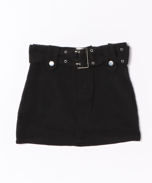 サイズF≒62〜80cm★DECEMBERMAY★ロゴ入りミニスカート B866 サイズF≒62〜80cm☆DECEMBERMAY☆ロゴ入りミニスカート B866