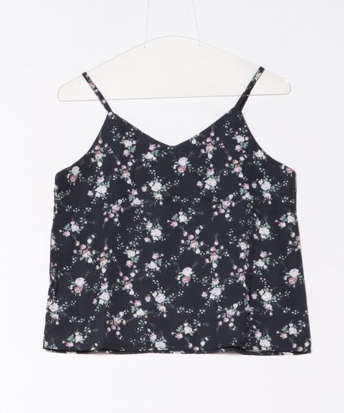 urge：（アージコロン ）の「【URGE：】花柄 Vネック キャミソール（キャミソール・レディース・イエロー/ホワイト/ブラック・X-LARGE/LARGE/MEDIUM/SMALL）」の4枚目の写真