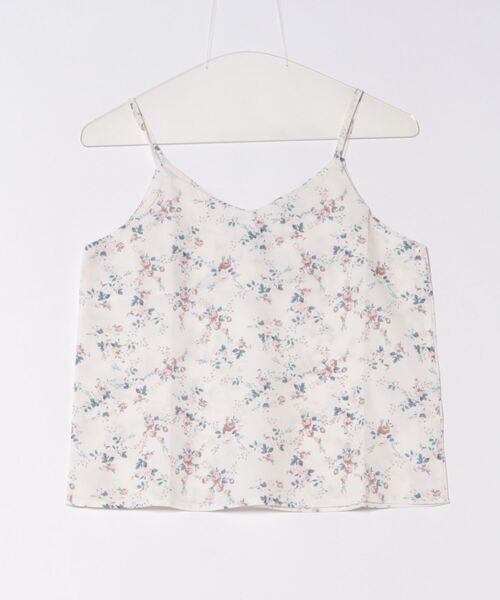 urge：（アージコロン ）の「【URGE：】花柄 Vネック キャミソール（キャミソール・レディース・イエロー/ホワイト/ブラック・X-LARGE/LARGE/MEDIUM/SMALL）」の6枚目の写真