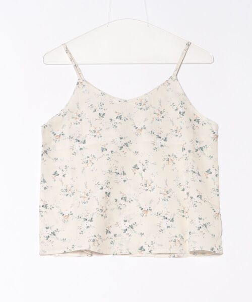 urge：（アージコロン ）の「【URGE：】花柄 Vネック キャミソール（キャミソール・レディース・イエロー/ホワイト/ブラック・X-LARGE/LARGE/MEDIUM/SMALL）」の5枚目の写真