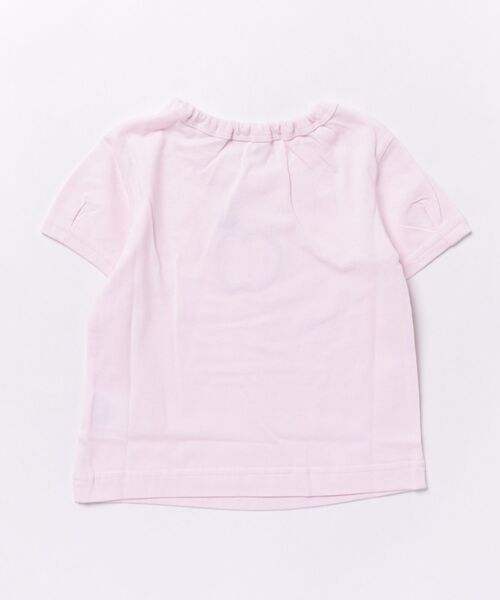 HAKKA BABY（ハッカベビー）の「[ベビー]シャーベットカラーアップリケ接触冷感Tシャツ（Tシャツ/カットソー・キッズ・ホワイト/ピンク/イエロー/パープル/ライトブルー・L）」の6枚目の写真