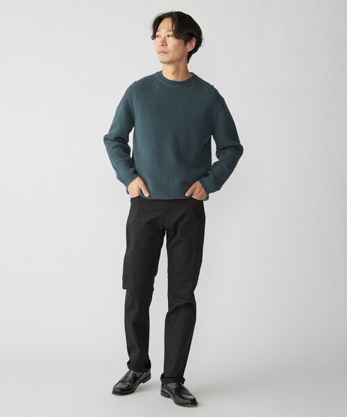 SHIPS（シップス）の「SHIPS: コンパクト ストレッチ 5ポケット パンツ（チノパンツ・メンズ・ブラック/チャコールグレー/ネイビー/ベージュ・29/30/31/32/33/34）」の5枚目の写真