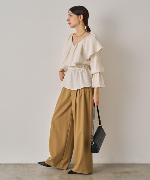 【Loungedress】 ラウンジドレス チノタックパンツ 新品未使用 Loungedress】チノタックパンツ | OUTLET(アウトレット