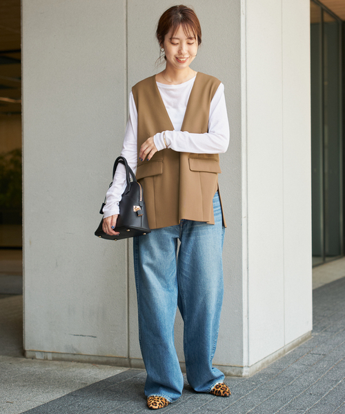 TWカルゼVネックベスト（ベスト）｜Spick & Span（スピックアンド