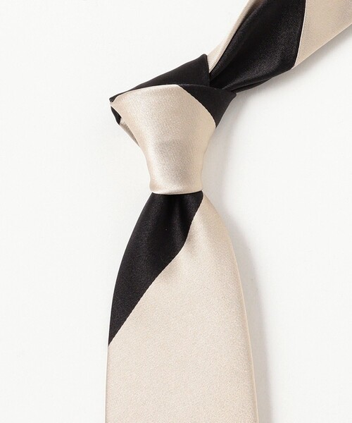 STEFANO CAU / シルク ストライプ ネクタイ（ネクタイ）｜STEFANO CAU