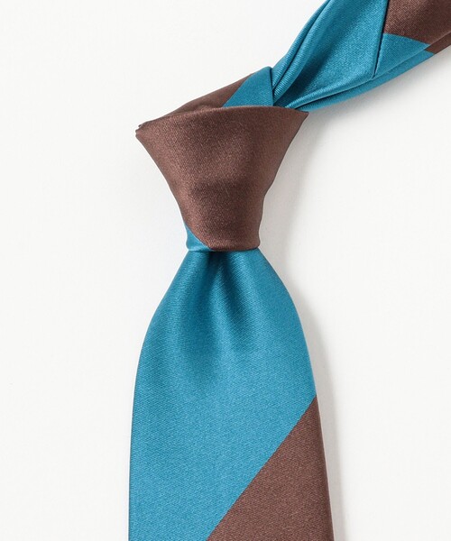 STEFANO CAU / シルク ストライプ ネクタイ（ネクタイ）｜STEFANO CAU