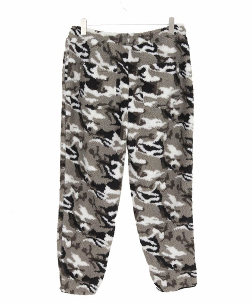 mp13865-Camouflage Sheep Like Boa Pants ボアパンツ（その他パンツ