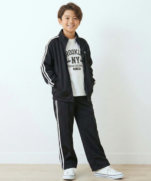NAVY（ネイビー）の「NAVY ジャージーパンツ（その他パンツ・キッズ・ネイビー/パープル/ブラック/ピンク/ホワイト・160/150/140/130）」の2枚目の写真