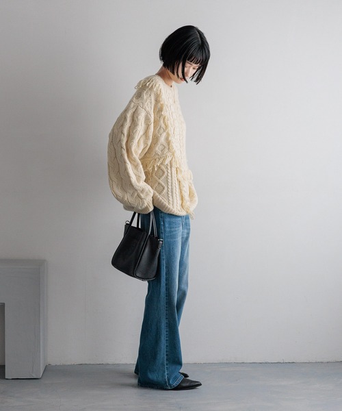 LOWRYS FARM(ローリーズファーム)の「ポーチツキ2PBAG/M 578359(ショルダーバッグ・レディース・チャコールグレー/ブラック/グリーン/アイボリー/ピンク・FREE)」の6枚目の写真