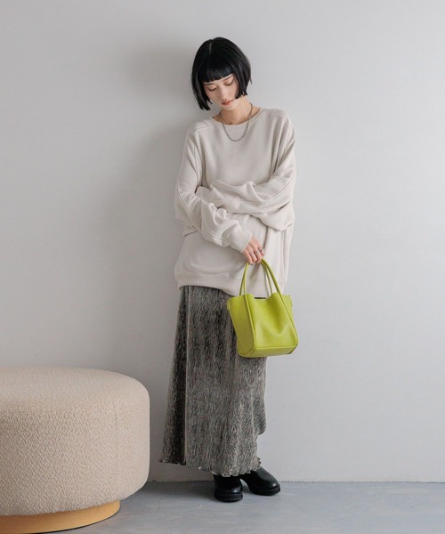 LOWRYS FARM(ローリーズファーム)の「ポーチツキ2PBAG/M 578359(ショルダーバッグ・レディース・チャコールグレー/ブラック/グリーン/アイボリー/ピンク・FREE)」の7枚目の写真