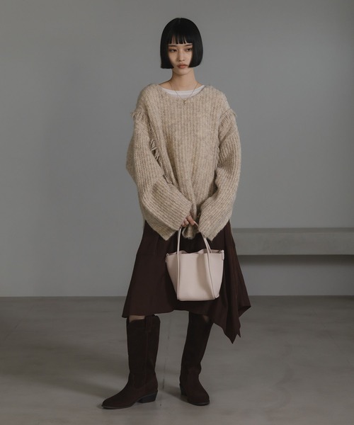 LOWRYS FARM(ローリーズファーム)の「ポーチツキ2PBAG/M 578359(ショルダーバッグ・レディース・チャコールグレー/ブラック/グリーン/アイボリー/ピンク・FREE)」の15枚目の写真