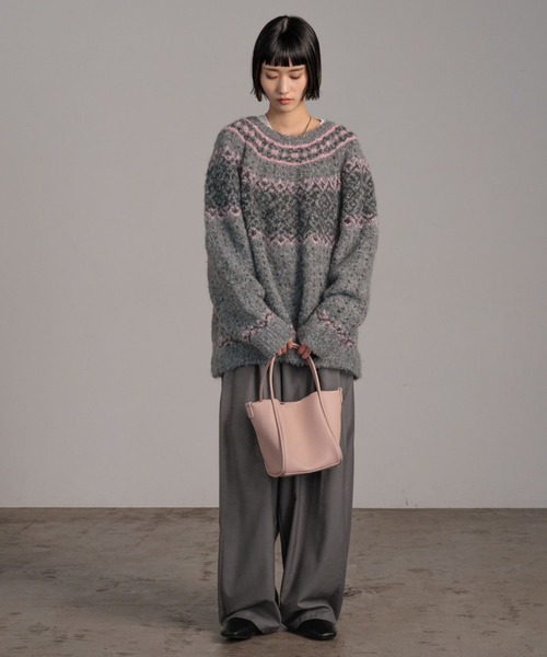 LOWRYS FARM(ローリーズファーム)の「ポーチツキ2PBAG/M 578359(ショルダーバッグ・レディース・チャコールグレー/ブラック/グリーン/アイボリー/ピンク・FREE)」の17枚目の写真