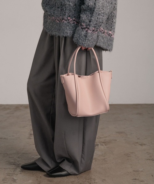 LOWRYS FARM(ローリーズファーム)の「ポーチツキ2PBAG/M 578359(ショルダーバッグ・レディース・チャコールグレー/ブラック/グリーン/アイボリー/ピンク・FREE)」の18枚目の写真