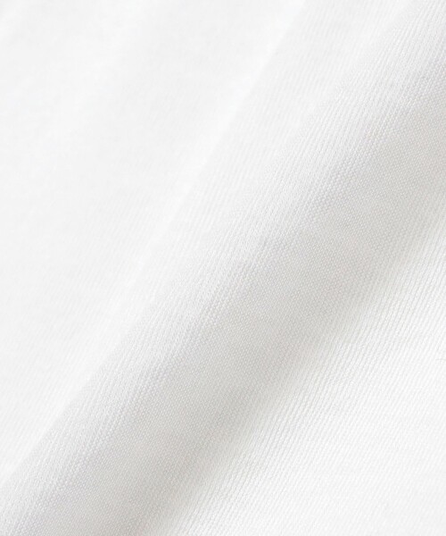 Demi-Luxe BEAMS(デミルクス ビームス)の「シアーコットン ロングスリーブT(Tシャツ/カットソー・レディース・チャコールグレー/ホワイト/オレンジ・ONE SIZE)」の19枚目の写真