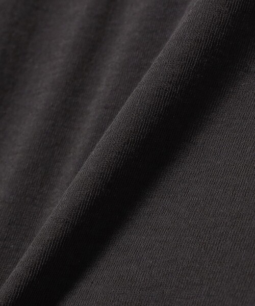 Demi-Luxe BEAMS(デミルクス ビームス)の「シアーコットン ロングスリーブT(Tシャツ/カットソー・レディース・チャコールグレー/ホワイト/オレンジ・ONE SIZE)」の22枚目の写真